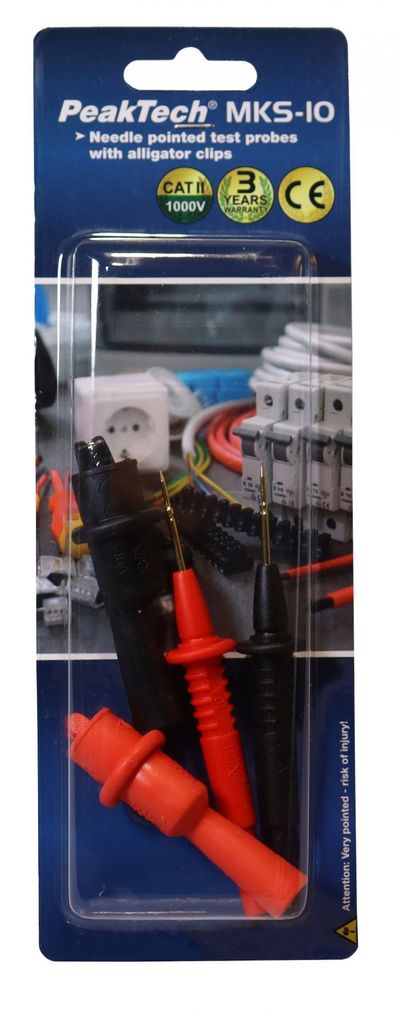 PeakTech MEASURING TIP SET 1mm