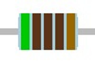 METAL FILM RESISTOR 0,6W: 5,11kohm