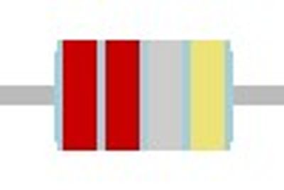 METAL OXIDE FILM RESISTOR 2W: 0,22ohm METAL OXIDE FILM RESISTOR 2W: 0,22ohm