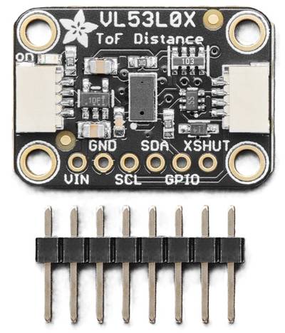 Adafruit 3317 VL53L0X ToF laser distance sensor