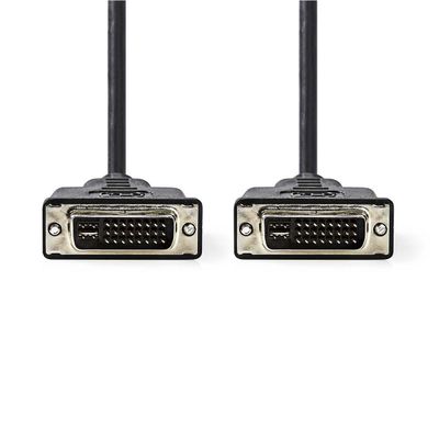 DVI-I 24+5-Pin Cable Dual Link Male 2m