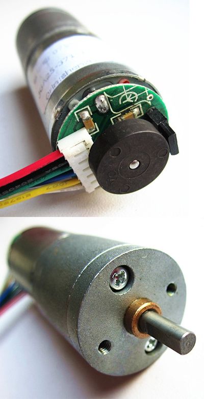 Gear Motor with Encoder 6-24VDC Gear Motor with Encoder 6-24VDC