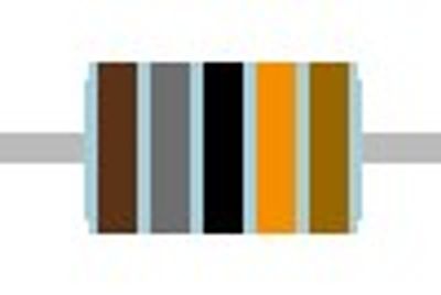 METAL FILM RESISTOR 0,6W: 180kohm