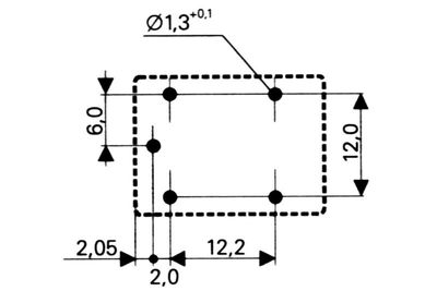 PCB RELAY SPDT 10A 3VDC