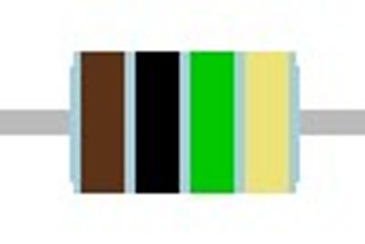 METAL FILM RESISTOR 2W: 1,0Mohm 1%