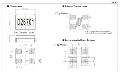 CRYSTAL SMD 40.000MHz 8PF 2016