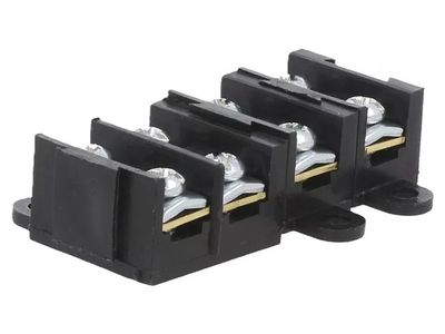 SCREW TERMINAL BLOCK 4-WAY 1,5-4mm2