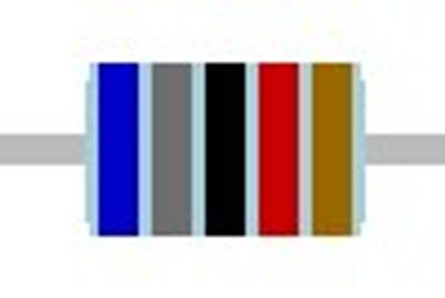 METAL FILM RESISTOR 0,6W: 68kohm