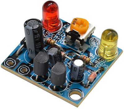 HOBBY KIT: LED-alternating flasher