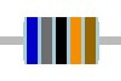 METAL FILM RESISTOR 0,6W: 680kohm