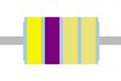 METAL OXIDE FILM RESISTOR 2W: 4,7ohm