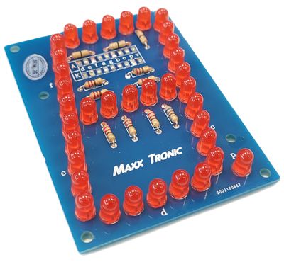 RED 7-SEGMENT 1-DIGIT LED DISPLAY