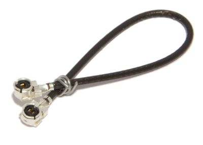 U.FL - U.FL 70mm Ø1,00mm black Micro Coaxial Cable