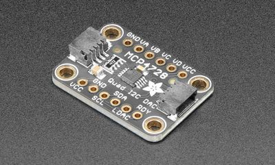 Adafruit MCP4728 I2C Quad DAC STEMMA QT
