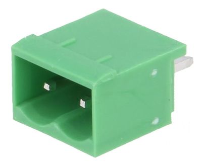 Detachable terminal block mating part, straight 2x R5,08