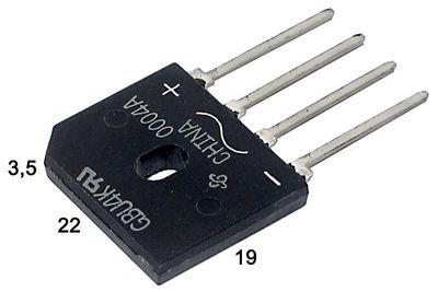 DIODE BRIDGE 4A 800V DIODE BRIDGE 4A 800V