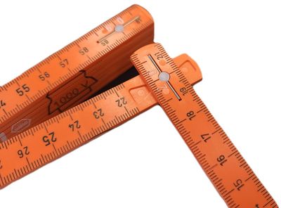 Electrician's Longlife folding ruler, 2 m Electrician's Longlife folding ruler, 2 m