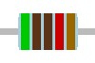 METAL FILM RESISTOR 0,6W: 51,1kohm