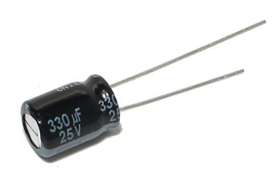 LOW ESR ELECTROLYTIC CAPACITOR 330UF 25V 8x12mm LOW ESR ELECTROLYTIC CAPACITOR 330UF 25V 8x12mm