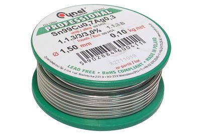 LEAD-FREE SOLDER WIRE 1,5mm 100g LEAD-FREE SOLDER WIRE 1,5mm 100g