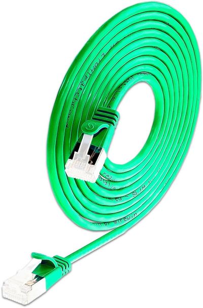 CAT6A 10G LIGHTPATCH U/FTP 5,0m green