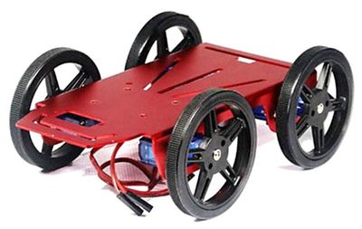 Feetech Mini Robot 4WD Chassis Kit - 1 Layer