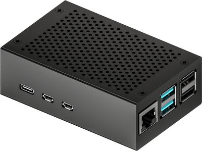 Joy-IT RASPBERRY PI 5 ALUMINIUM CASE BLACK