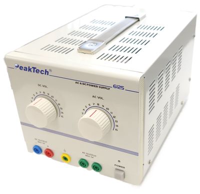 PeakTech AC/DC POWER SUPPLY 1-15V/5A