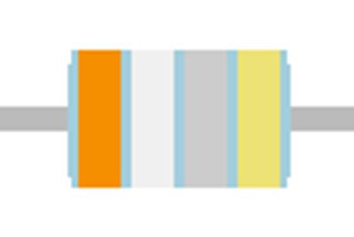 METAL FILM RESISTOR 0,6W: 0,39ohm