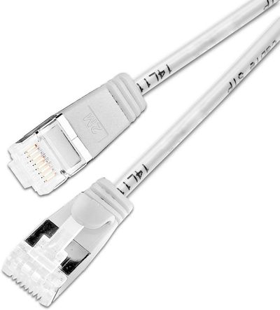 CAT6A 10G LIGHTPATCH U/FTP 0,1m white