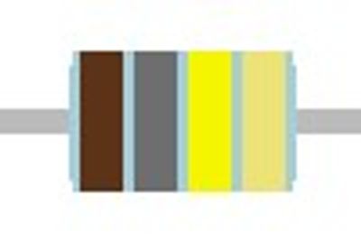 METAL OXIDE FILM RESISTOR 2W: 180kohm METAL OXIDE FILM RESISTOR 2W: 180kohm