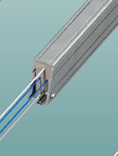 BRAKE RESISTOR CBV360CT 20R 200W, THERMAL SWITCH