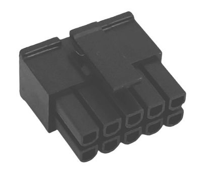 3,0mm 10pole female wire, UL 94V-0 3,0mm 10pole female wire, UL 94V-0