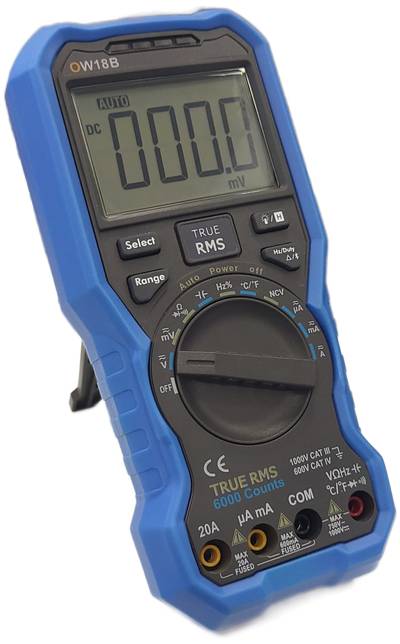 Owon OW18B DIGITAL MULTIMETER TRMS+BT Owon OW18B DIGITAL MULTIMETER TRMS+BT