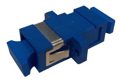 SC-ADAPTER, SM simplex, blue