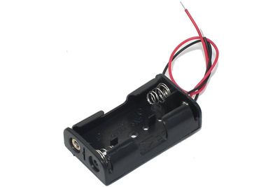 BATTERY HOLDER 2x AA SIDE BY SIDE WITH WIRES BATTERY HOLDER 2x AA SIDE BY SIDE WITH WIRES