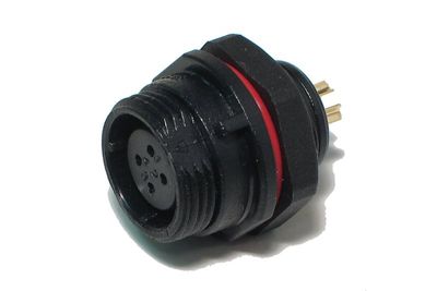 PANEL MOUNT SOCKET FEMALE 4-PIN IP68 PANEL MOUNT SOCKET FEMALE 4-PIN IP68