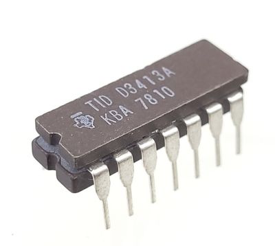 TTL-LOGIC IC NAND 7413 (D3413A )DIP14
