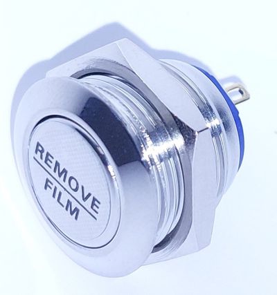 CLOSING VANDAL PROOF PUSHBUTTON SWITCH 2A 36VDC (ON)/OFF IP65