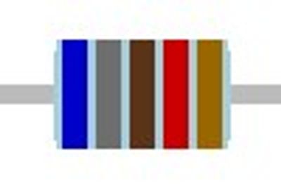 METAL FILM RESISTOR 0,6W: 68,1kohm