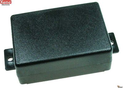 PLASTIC ENCLOSURE 74x51x28mm black