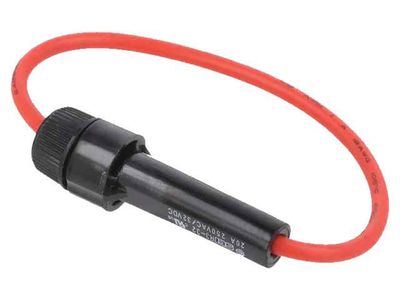 FUSE HOLDER 5x20mm 20A IN LINE