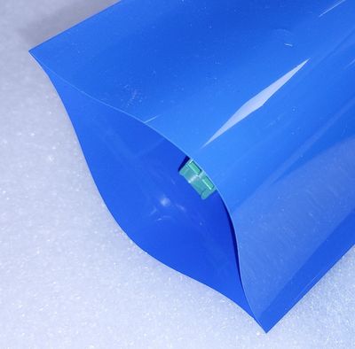 PVC HEAT SHRINK TUBE 100mm BLUE