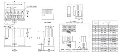 3,0mm 20pole female wire 500pcs 3,0mm 20pole female wire 500pcs