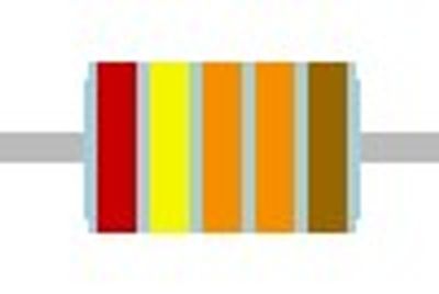 METAL FILM RESISTOR 0,6W: 243kohm