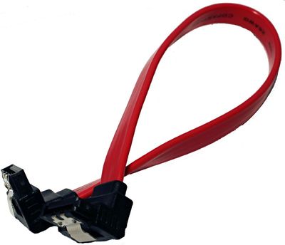 SATA 7pin male 90 deg both ends L 200mm