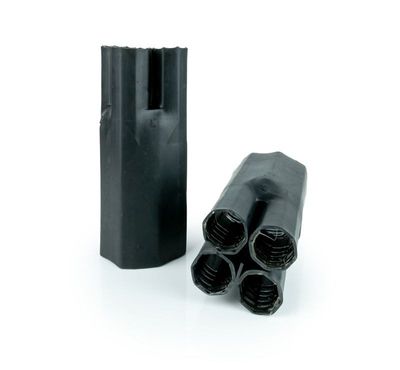 HEAT SHRINK CABLE BREAKOUT 1/4 40/15 105mm BLACK