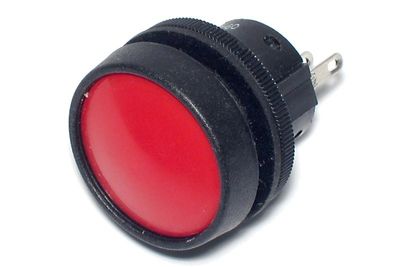 Changeover push-button switch IP67 5A 250VAC red