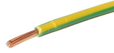 EQUIPMENT WIRE 0,75mm2 YELLOWGREEN 100m pack