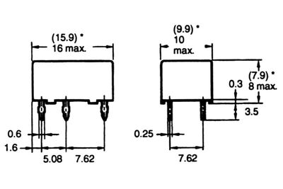 MINIATURE RELAY SPDT 2A 24VDC